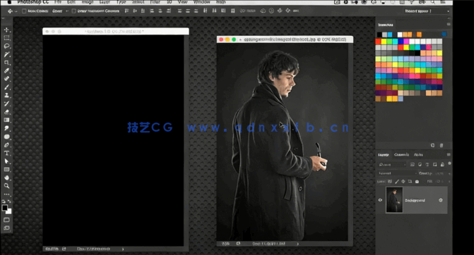 PS好莱坞风格素材合成电影海报制作视频教程 (图2)