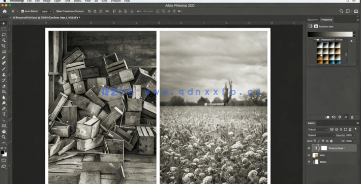 PS摄影图像多重曝光后期修饰素材合成技术视频教程(图1)