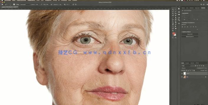  PS人物肖像美肤后期图像修饰处理视频教程(图2)