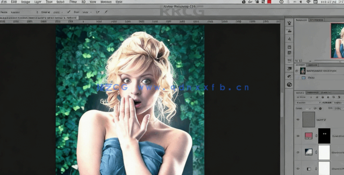 PS保留肖像头发丝细节替换黑色或深灰色背景技巧视频教程(图4)