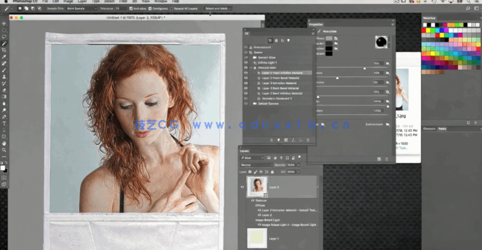 PS中平面转换立体空间图像效果视频教程(图1)