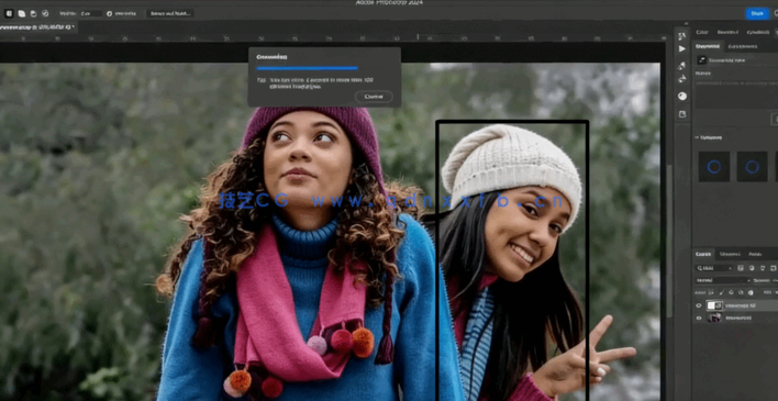 【中英双语】Photoshop 2024 AI人工智能功能入门训练视频教程(图1)