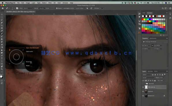  PS肖像照片精致修饰完整工作流程视频教(图2)