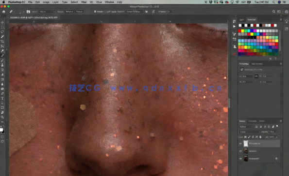  PS肖像照片精致修饰完整工作流程视频教(图4)