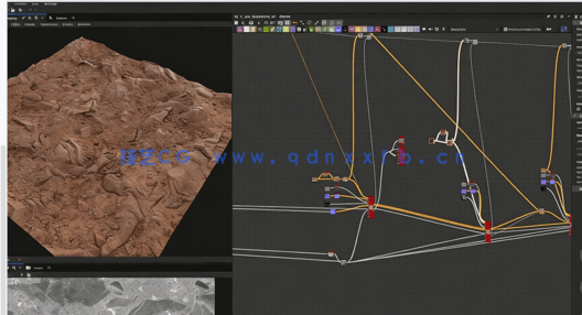 【中文字幕】Substance Designer 3A级游戏沙漠砾石材质制作视频教程(图1)