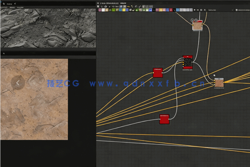 【中文字幕】Substance Designer 3A级游戏沙漠砾石材质制作视频教程(图2)