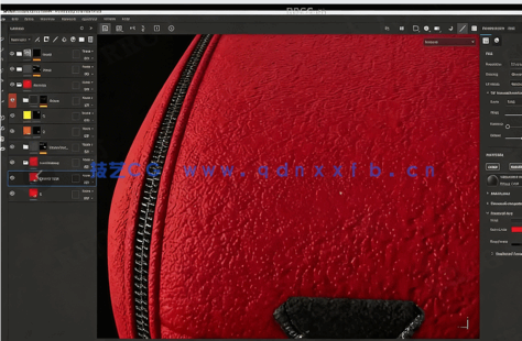 【中文字幕】Substance Painter网球包纹理实例制作视频教程(图3)