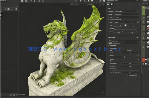 【中文字幕】Substance 3D Painter逼真材质制作技术训练视频教程(图6)