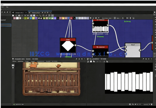 Substance Designer石膏墙纹理制作流程视频教程(图4)