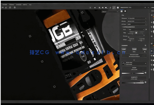 Substance Painter游戏手枪和研磨机材质纹理制作视频教程(图3)