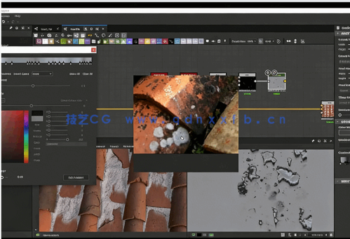 Substance Designer破损屋顶瓦片材质制作视频教程(图4)