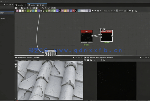Substance Designer破损屋顶瓦片材质制作视频教程(图6)