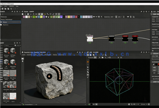 Substance Designer马赛克材质SVG制作工作流程视频教程(图1)
