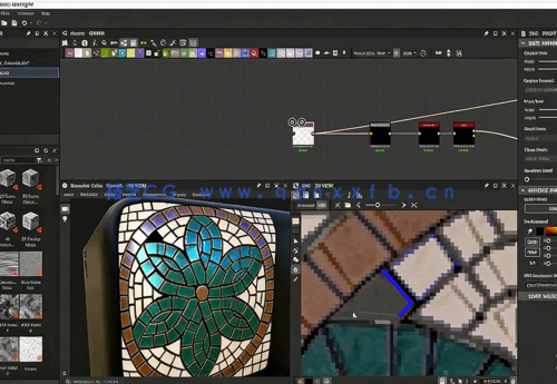 Substance Designer马赛克材质SVG制作工作流程视频教程(图2)