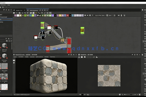 Substance Designer破的瓷砖材质实例制作流程视频教程(图2)
