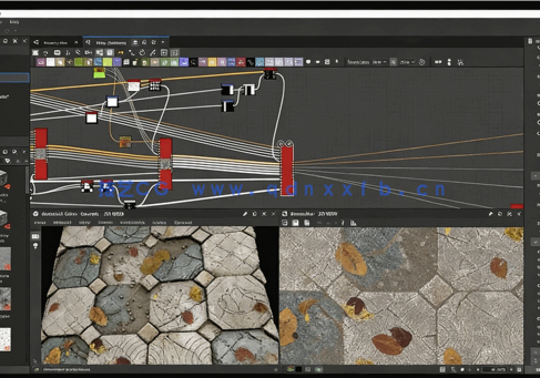 Substance Designer破的瓷砖材质实例制作流程视频教程(图3)