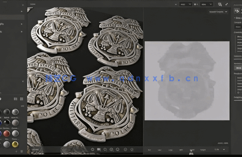 Substance Painter逼真游戏模型纹理制作视频教程第一季(图2)