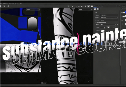 Substance Painter逼真游戏模型纹理制作视频教程第一季(图5)