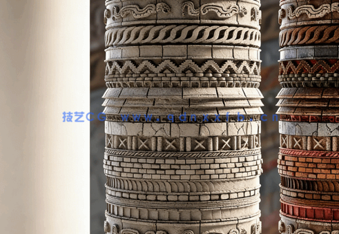 Substance Designer石头材质表面装饰制作视频教程(图2)