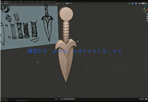 Substance 3D Painter手绘纹理核心技术训练视频教程(图3)