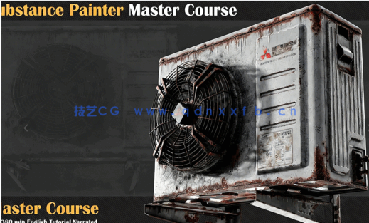 Substance Painter纹理实例制作大师班视频教程(图3)