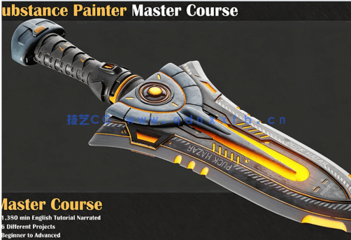 Substance Painter纹理实例制作大师班视频教程(图4)