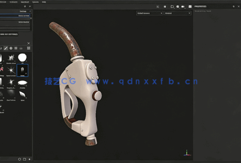 Substance Painter汽车3D场景纹理实例制作视频教程(图5)