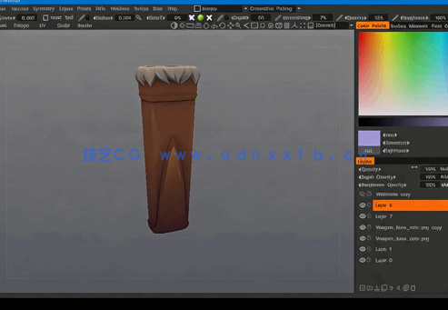 ubstance Painter 3D角色纹理制作视频教程(图2)
