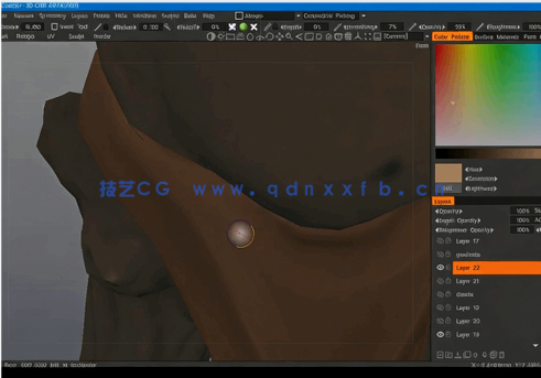 ubstance Painter 3D角色纹理制作视频教程(图4)