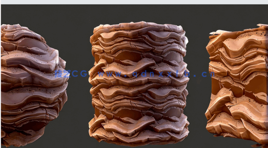 Substance Designer风格化沙漠岩石材质制作视频教程(图2)