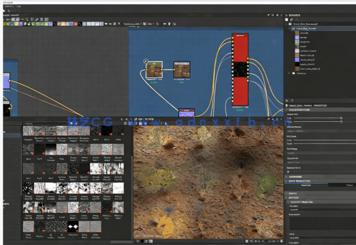【中文字幕】Substance Designer枯烂杂草纹理制作视频课程(图4)