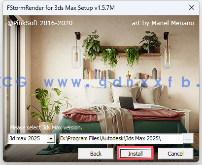 FStorm Render  渲染器 FOR 3DS MAX V1.5.7M(图5)
