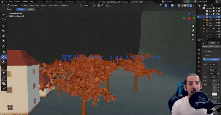 Blender几何节点实战项目训练视频教程 (图2)