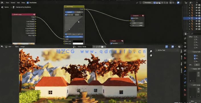 Blender几何节点实战项目训练视频教程 (图3)