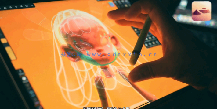 Nomad Sculpt与Blender角色建模与渲染视频教程(图3)