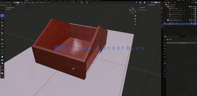 Blender室内设计建模材质渲染动画全流程视频教程(图2)