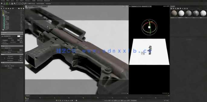 Blender游戏散弹枪概念艺术设计完整工作流视频教程(图2)