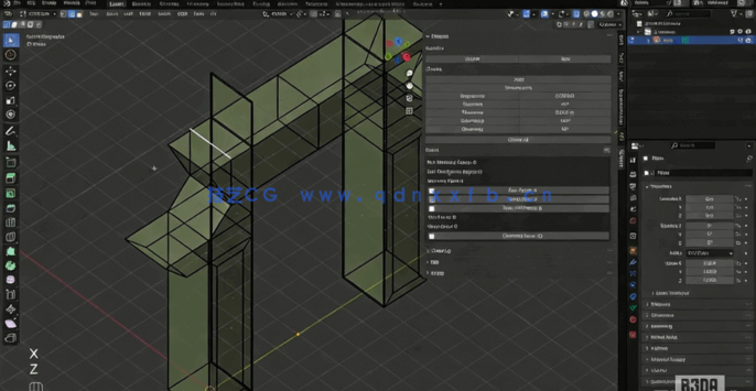 Blender建筑机械工程精准建模核心技术训练视频教程(图3)