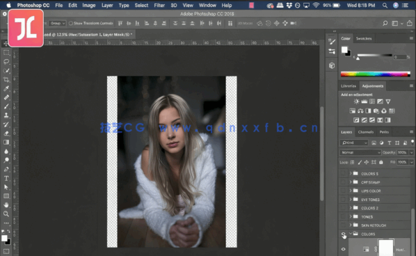 PS人像修饰照片编辑完整处理视频教程(图1)