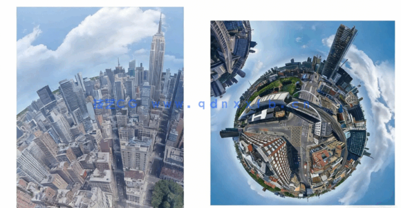 360度全景3D航拍及PS后期修饰视频教程(图4)
