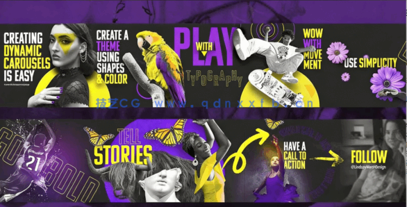 PS中级时尚排版设计无缝连续展示技巧视频教程(图3)