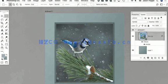 PS创建营销广告海报宣传册实例详细过程视频教程(图5)