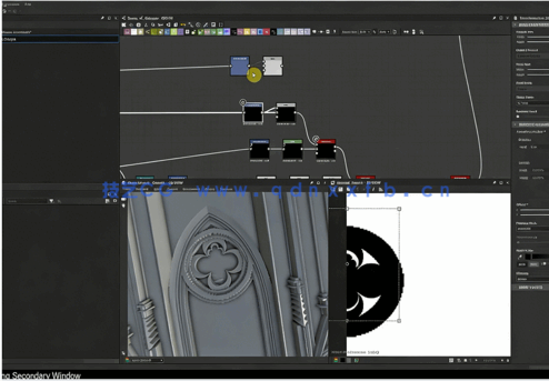 Substance Designer哥特式建筑科隆圆顶材质纹理制作视频教程(图6)