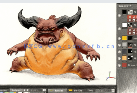 Substance Painter模型纹理制作全面技能训练视频教程(图3)