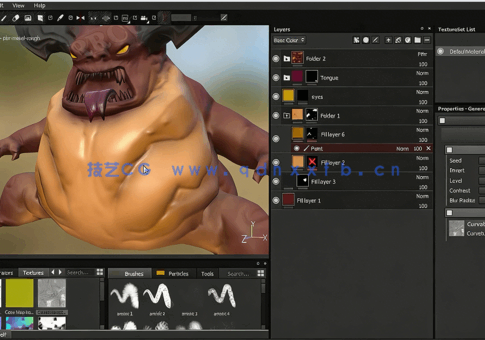Substance Painter模型纹理制作全面技能训练视频教程(图4)