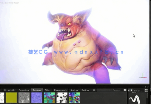 Substance Painter模型纹理制作全面技能训练视频教程(图6)