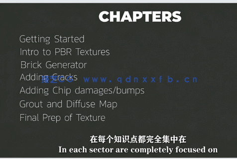 【中文字幕】Substance Designer程序化纹理技术初学者指南视频教程(图1)