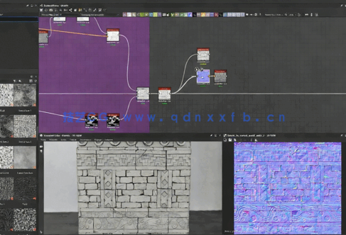 Substance Designer古代石墙材质实例制作视频教程(图6)