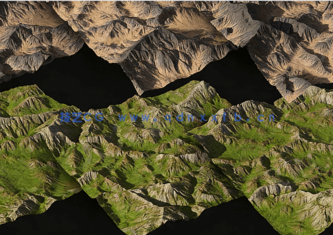 Substance Designer逼真山峦地形实例制作视频教程(图6)