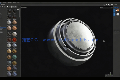 Substance Painter逼真破旧工具纹理游戏资产制作视频教程(图3)